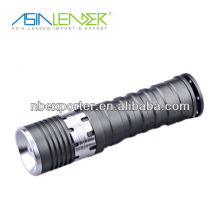 Alumínio 3W Cree LED Zoom lanterna